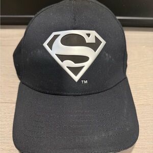 DC Comics Black Superman Hat